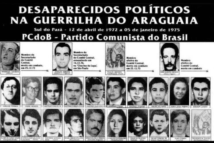 50 anos da heróica Guerrilha do Araguaia. Foto: Fundação Maurício Grabois
