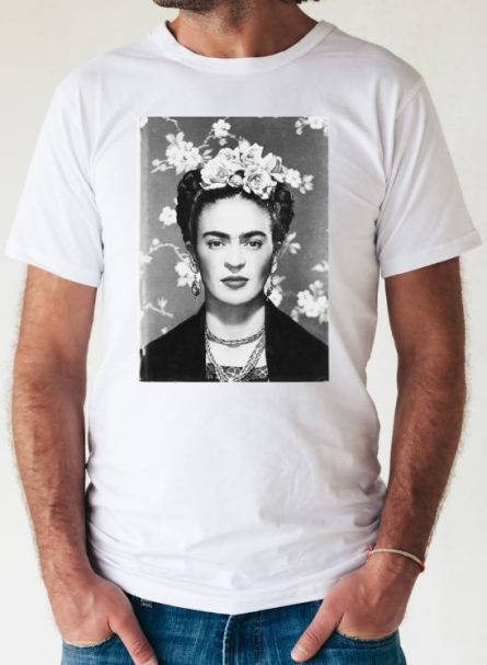 Estampa Unicolor de Frida Kahlo